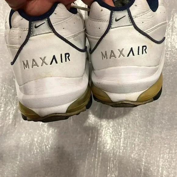 [11W]Nike White Leather Max  Air Golf Sneaker- Men - Picture 4 of 8